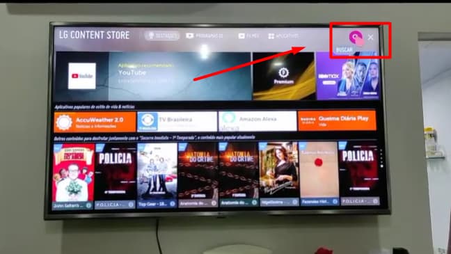 Como baixar e instalar apps na Smart TV da Samsung